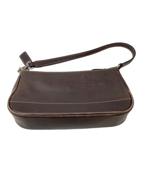 COACH（コーチ）COACH (コーチ) レザーハンドバッグ / OLD COACH ダークブラウンの古着・服飾アイテム
