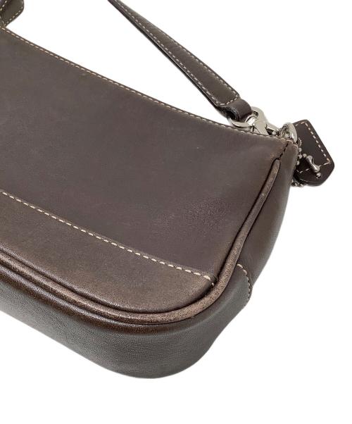 COACH（コーチ）COACH (コーチ) レザーハンドバッグ / OLD COACH ダークブラウンの古着・服飾アイテム