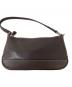 COACH (コーチ) レザーハンドバッグ / OLD COACH ダークブラウン：8000円