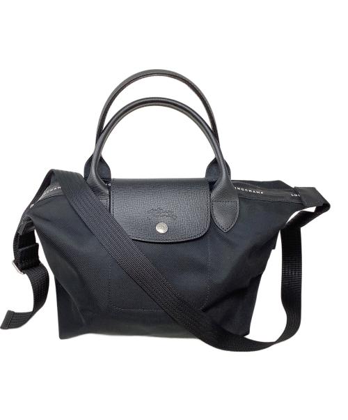 LONGCHAMP（ロンシャン）LONGCHAMP (ロンシャン) 2WAYバッグ ブラックの古着・服飾アイテム