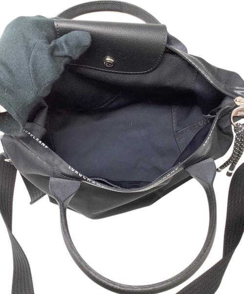 LONGCHAMP（ロンシャン）LONGCHAMP (ロンシャン) 2WAYバッグ ブラックの古着・服飾アイテム