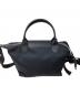 LONGCHAMP (ロンシャン) 2WAYバッグ ブラック：22000円