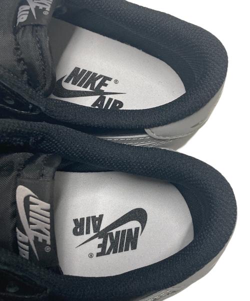 NIKE（ナイキ）NIKE (ナイキ) AIR JORDAN 1 RETRO LOW OG ブラック×グレー サイズ:US8の古着・服飾アイテム
