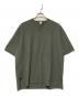 blurhms ROOTSTOCK（ブラームスルーツストック）の古着「Rough&Smooth Thermal Over-neck」｜オリーブ