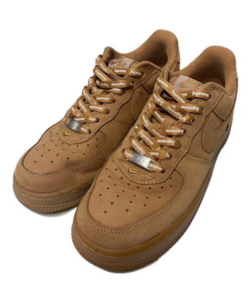 NIKE（ナイキ）NIKE (ナイキ) SUPREME (シュプリーム) AIR FORCE 1 LOW W ブラウン サイズ:US7の古着・服飾アイテム