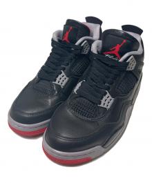 NIKE（ナイキ）の古着「AIR JORDAN 4 RETRO」｜BLACK/FIRE RED-CEMEN