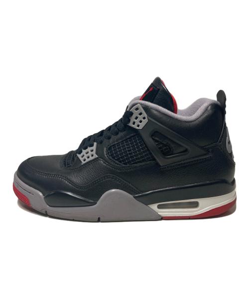 NIKE（ナイキ）NIKE (ナイキ) AIR JORDAN 4 RETRO BLACK/FIRE RED-CEMEN サイズ:US8の古着・服飾アイテム