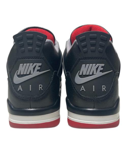 NIKE（ナイキ）NIKE (ナイキ) AIR JORDAN 4 RETRO BLACK/FIRE RED-CEMEN サイズ:US8の古着・服飾アイテム