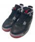 NIKE（ナイキ）の古着「AIR JORDAN 4 RETRO」｜BLACK/FIRE RED-CEMEN