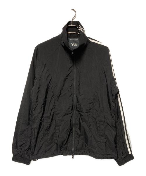 Y-3（ワイスリー）Y-3 (ワイスリー) 3ストライプススタンドカラーナイロンジャケット ブラック サイズ:XSの古着・服飾アイテム