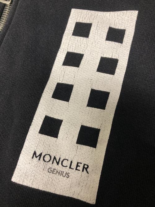 MONCLER（モンクレール）MONCLER (モンクレール) Palm Angels (パーム エンジェルス) ジップパーカー ブラック サイズ:XSの古着・服飾アイテム