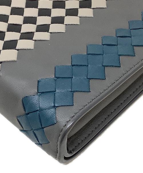 BOTTEGA VENETA（ボッテガベネタ）BOTTEGA VENETA (ボッテガベネタ) イントレチャート グレーの古着・服飾アイテム