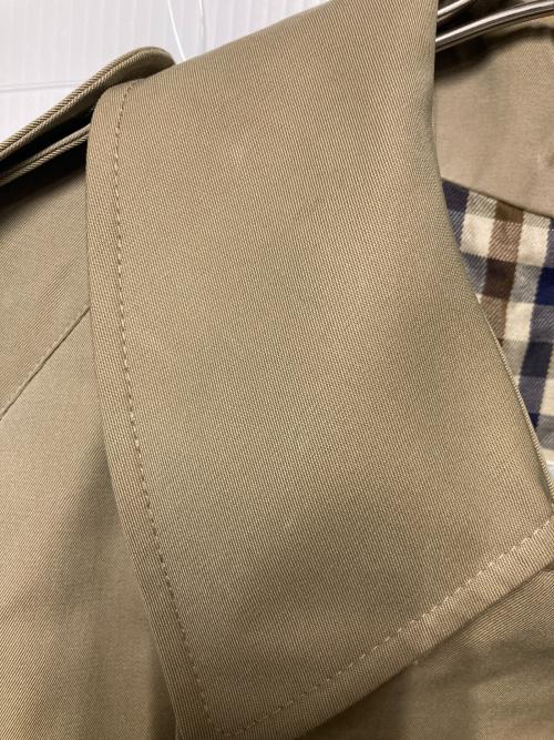 Aquascutum（アクアスキュータム）Aquascutum (アクアスキュータム) トレンチコート ベージュ サイズ:-の古着・服飾アイテム