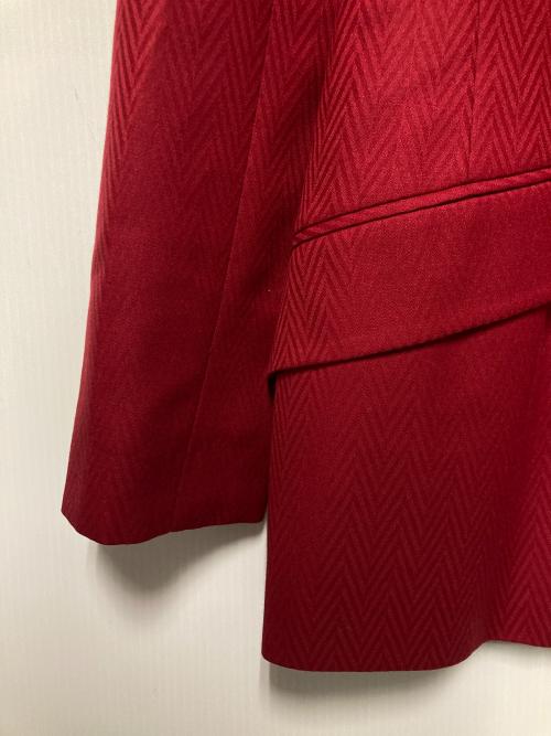 Christian Dior（クリスチャン ディオール）Christian Dior (クリスチャン ディオール) ダブルジャケット レッド サイズ:36の古着・服飾アイテム
