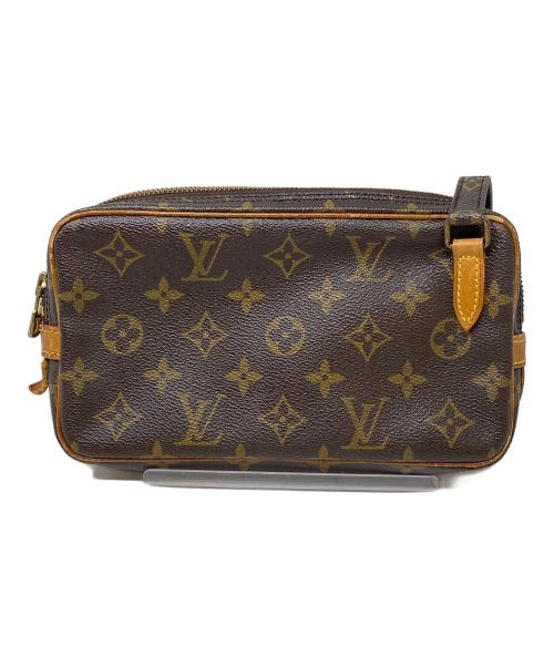 LOUIS VUITTON（ルイ ヴィトン）LOUIS VUITTON (ルイ ヴィトン) ポシェット・マルリーバンドリエール ブラウンの古着・服飾アイテム