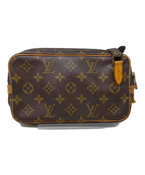 LOUIS VUITTON（ルイ ヴィトン）LOUIS VUITTON (ルイ ヴィトン) ポシェット・マルリーバンドリエール ブラウンの古着・服飾アイテム