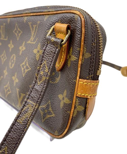 LOUIS VUITTON（ルイ ヴィトン）LOUIS VUITTON (ルイ ヴィトン) ポシェット・マルリーバンドリエール ブラウンの古着・服飾アイテム