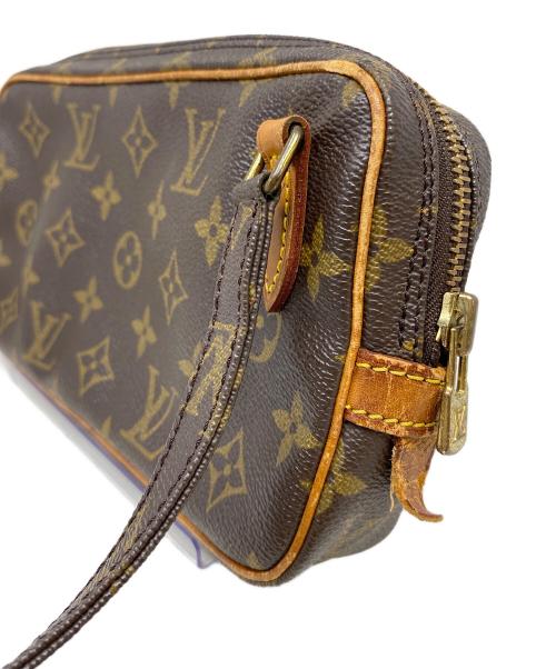 LOUIS VUITTON（ルイ ヴィトン）LOUIS VUITTON (ルイ ヴィトン) ポシェット・マルリーバンドリエール ブラウンの古着・服飾アイテム