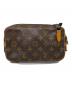 LOUIS VUITTON (ルイ ヴィトン) ポシェット・マルリーバンドリエール ブラウン：45000円