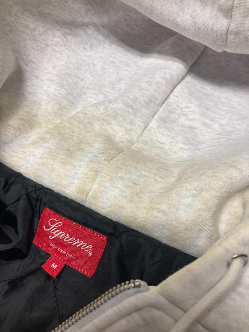SUPREME（シュプリーム）SUPREME (シュプリーム) 21FW Hooded Flannel Zip Up Shirt ブラウン サイズ:Mの古着・服飾アイテム