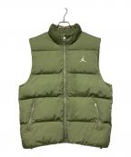 JORDAN BRANDジョーダン ブランド）の古着「AS M J ESS STMT ECO VEST」｜グリーン