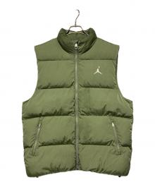 JORDAN BRAND（ジョーダン ブランド）の古着「AS M J ESS STMT ECO VEST」｜グリーン