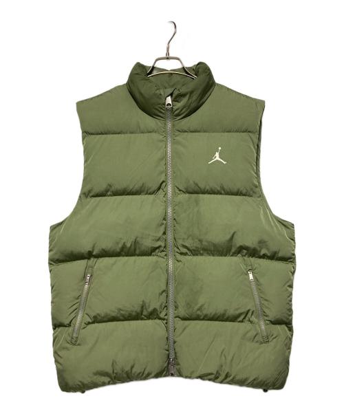 JORDAN BRAND（ジョーダン ブランド）JORDAN BRAND (ジョーダン ブランド) AS M J ESS STMT ECO VEST グリーン サイズ:Mの古着・服飾アイテム