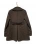 MaxMara (マックスマーラ) キャメルウールカシミヤPコート ダークブラウン サイズ:42：30000円