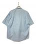 AURALEE (オーラリー) WASHED FINX TWILL BIG HALF SLEEVED SHIRT スカイブルー サイズ:4：20000円