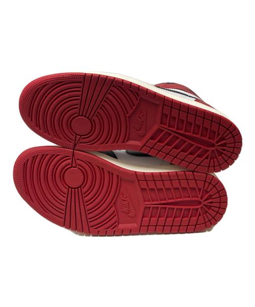 NIKE（ナイキ）NIKE (ナイキ) AIR JORDAN 1 RETRO HIGH OG ホワイト×ブラック×レッド サイズ:US9 未使用品の古着・服飾アイテム