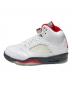 NIKE (ナイキ) AIR JORDAN 5 RETRO ホワイト サイズ:US9 未使用品：20000円