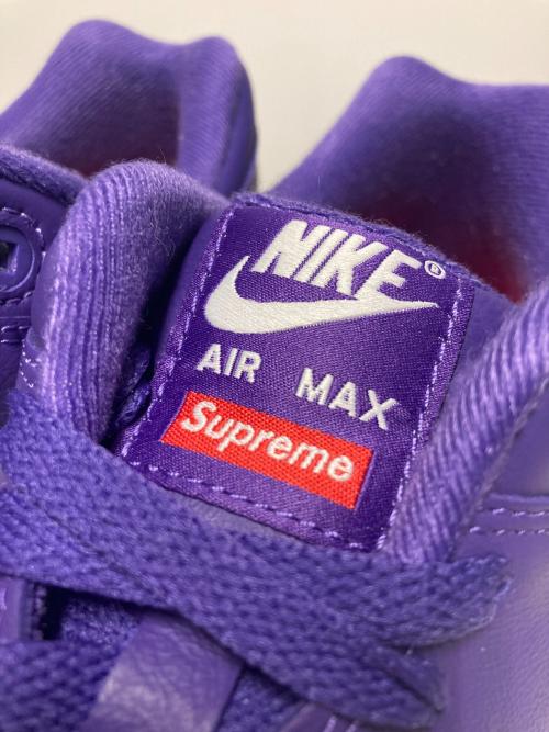 NIKE（ナイキ）NIKE (ナイキ) SUPREME (シュプリーム) 25SS AIR MAX 1 87 SP パープル サイズ:US8の古着・服飾アイテム
