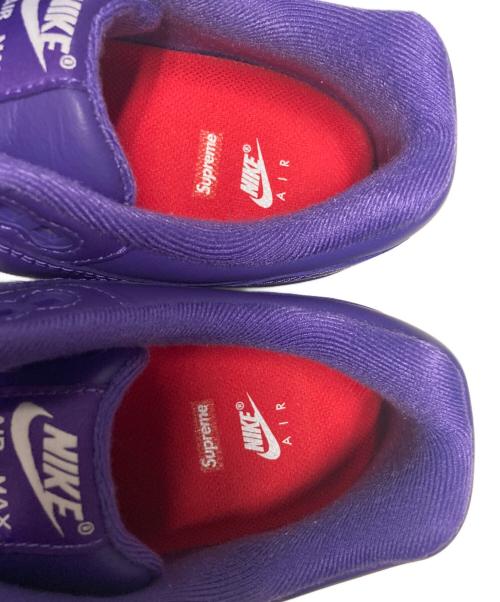 NIKE（ナイキ）NIKE (ナイキ) SUPREME (シュプリーム) 25SS AIR MAX 1 87 SP パープル サイズ:US8の古着・服飾アイテム