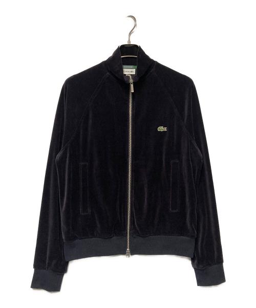 LACOSTE（ラコステ）LACOSTE (ラコステ) ベロアトラックジャケット パープル サイズ:XSの古着・服飾アイテム