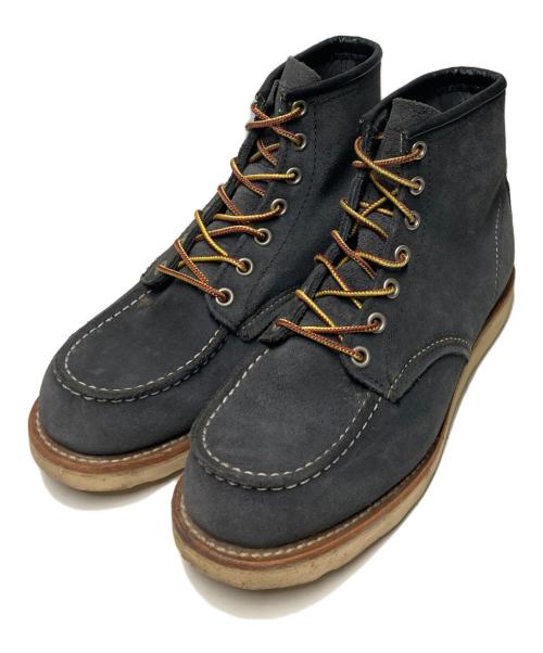 RED WING（レッドウィング）RED WING (レッドウィング) スエードモックトゥブーツ グレー サイズ:5 1/2Eの古着・服飾アイテム