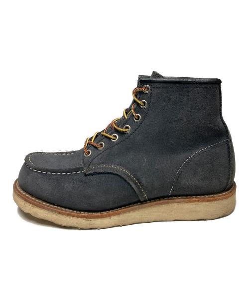 RED WING（レッドウィング）RED WING (レッドウィング) スエードモックトゥブーツ グレー サイズ:5 1/2Eの古着・服飾アイテム