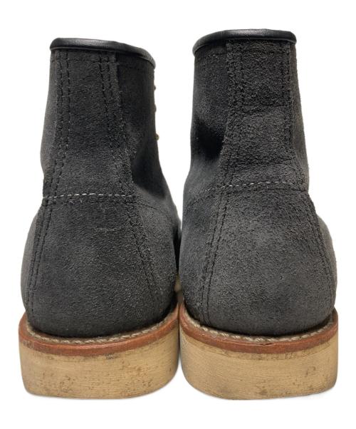 RED WING（レッドウィング）RED WING (レッドウィング) スエードモックトゥブーツ グレー サイズ:5 1/2Eの古着・服飾アイテム