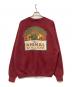 DISNEY (ディズニー) クルーネックスウェット / ANIMAL KINGDOM ワインレッド サイズ:XXL：7000円