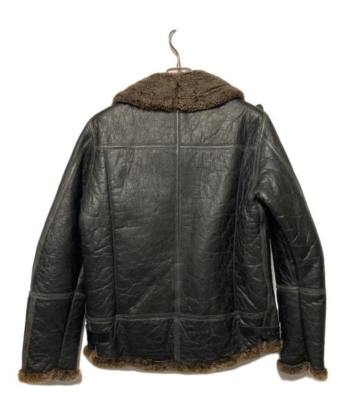 RAWLIFE（ロウライフ）RAWLIFE (ロウライフ) ムートンジャケット ブラック サイズ:Mの古着・服飾アイテム