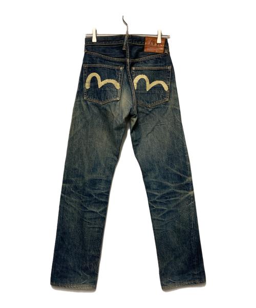 EVISU（エヴィス）EVISU (エヴィス) カモメペイントデニムパンツ インディゴ サイズ:30×35の古着・服飾アイテム