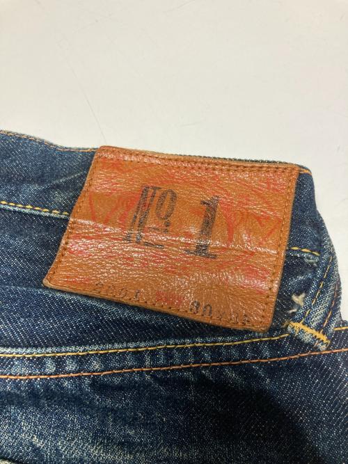 EVISU（エヴィス）EVISU (エヴィス) カモメペイントデニムパンツ インディゴ サイズ:30×35の古着・服飾アイテム
