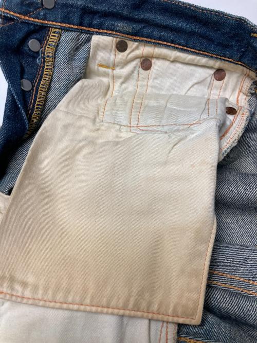 EVISU（エヴィス）EVISU (エヴィス) カモメペイントデニムパンツ インディゴ サイズ:30×35の古着・服飾アイテム