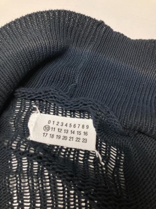 Maison Martin Margiela（メゾンマルタンマルジェラ）Maison Martin Margiela (メゾンマルタンマルジェラ) ショールカラーカーディガン ブラック サイズ:Mの古着・服飾アイテム