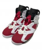 NIKEナイキ）の古着「AIR JORDAN 6 RETRO」｜ホワイト×レッド