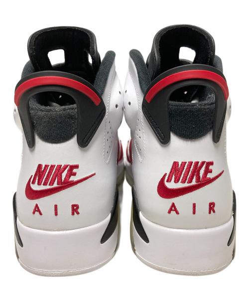 NIKE（ナイキ）NIKE (ナイキ) AIR JORDAN 6 RETRO ホワイト×レッド サイズ:US10の古着・服飾アイテム