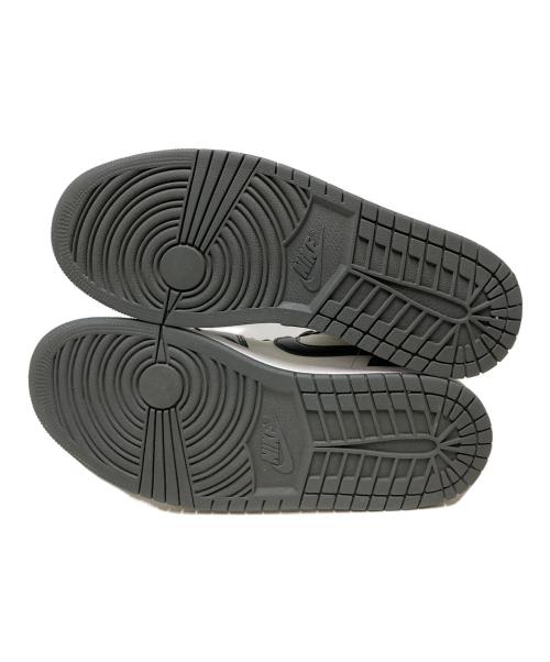 NIKE（ナイキ）NIKE (ナイキ) WMNS AIR JORDAN 1 LOW グレー×ホワイト サイズ:US11の古着・服飾アイテム