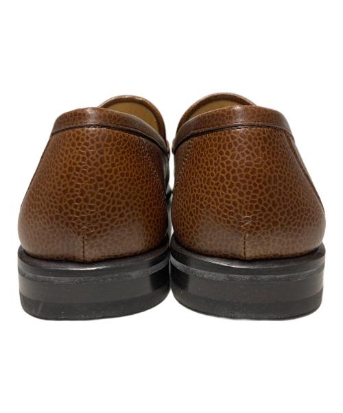 Salvatore Ferragamo（サルヴァトーレ フェラガモ）Salvatore Ferragamo (サルヴァトーレ フェラガモ) コインローファー ブラウン サイズ:7 1/2EEの古着・服飾アイテム
