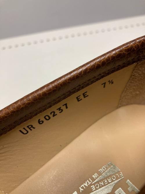 Salvatore Ferragamo（サルヴァトーレ フェラガモ）Salvatore Ferragamo (サルヴァトーレ フェラガモ) コインローファー ブラウン サイズ:7 1/2EEの古着・服飾アイテム