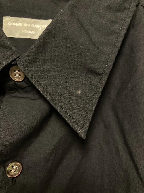 COMME des GARCONS HOMME（コムデギャルソン オム）COMME des GARCONS HOMME (コムデギャルソン オム) レギュラーカラーシャツ / 田中オム ブラック サイズ:-の古着・服飾アイテム