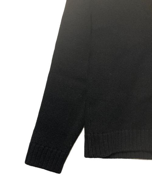 Zanone（ザノーネ）Zanone (ザノーネ) 5ゲージウールソリッドタートルネックニット  ブラック サイズ:46の古着・服飾アイテム